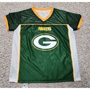 Green Bay Packers Reversable NFL Flag Football Jersey Youth Large
